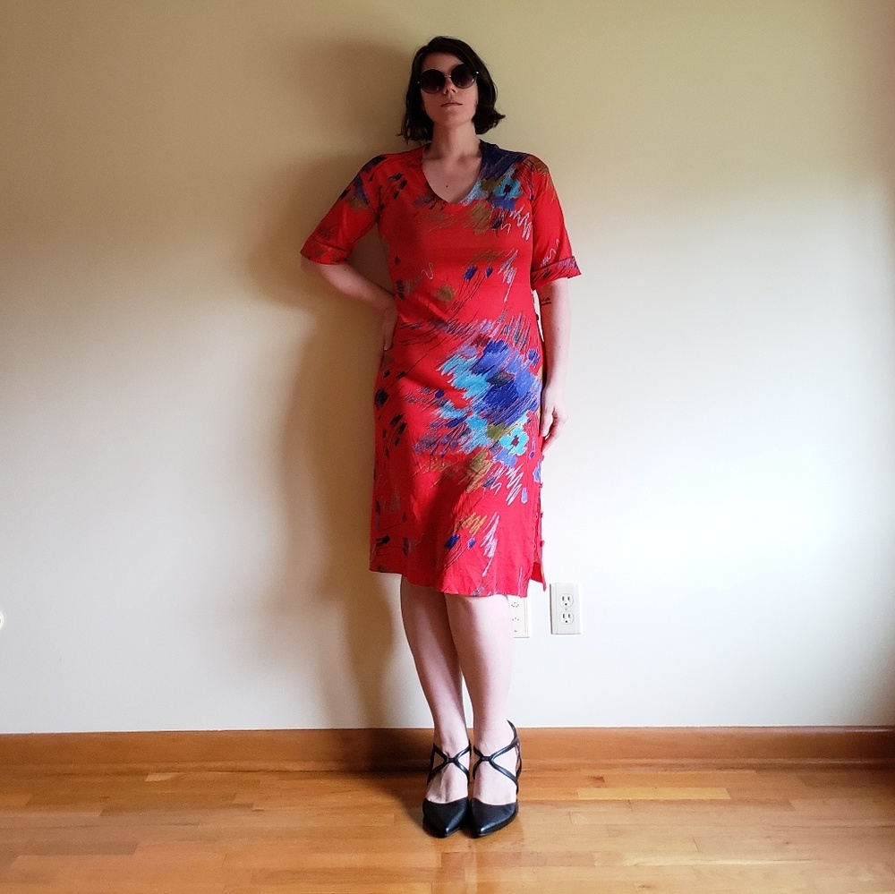 VTG Leslie Fay Dress - Size 8/10